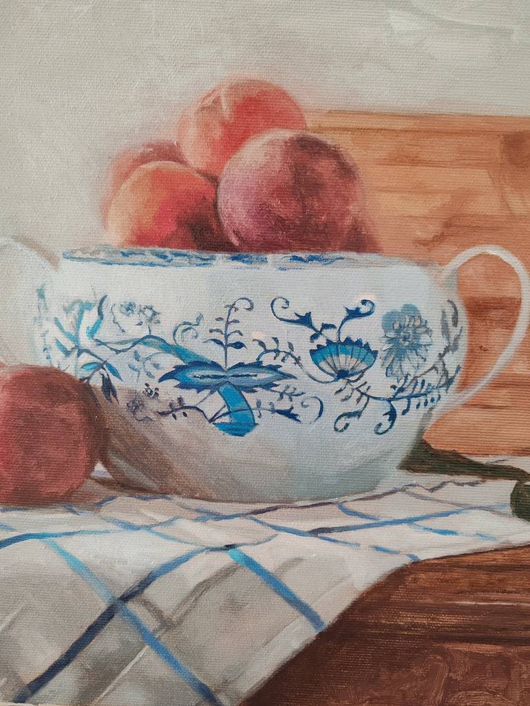 Original Impressionism Still Life Painting by Radosveta Zhelyazkova