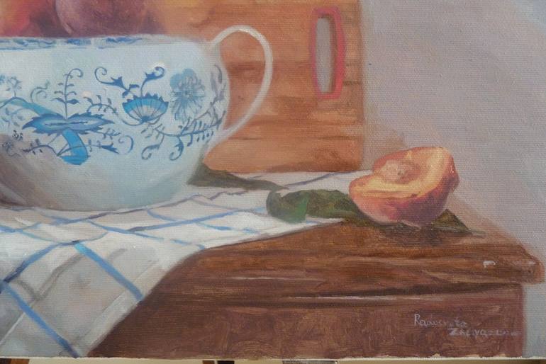 Original Impressionism Still Life Painting by Radosveta Zhelyazkova