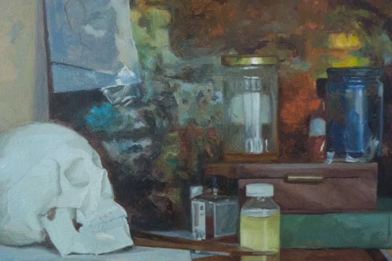 Original Classicism Still Life Painting by Radosveta Zhelyazkova