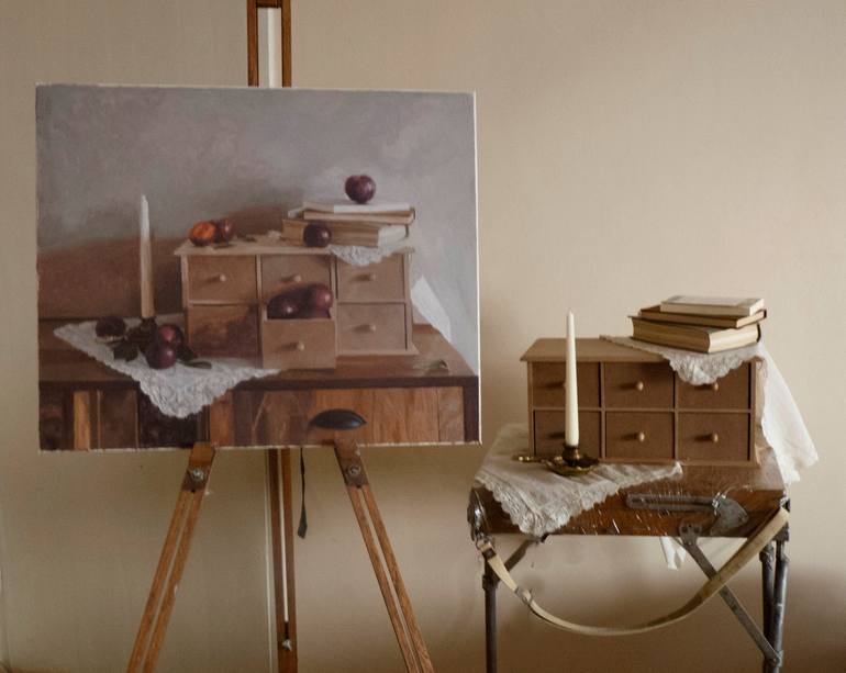 Original Contemporary Still Life Painting by Radosveta Zhelyazkova