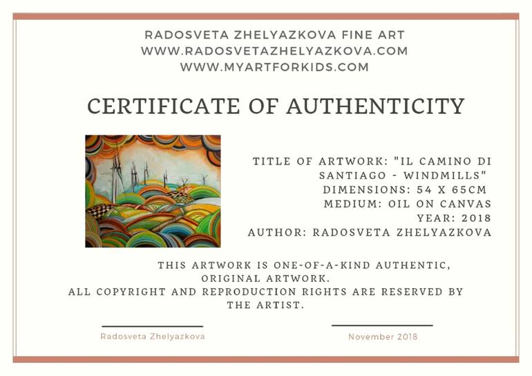 Original Fine Art Fantasy Painting by Radosveta Zhelyazkova