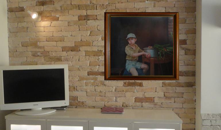 Original Figurative People Painting by Radosveta Zhelyazkova