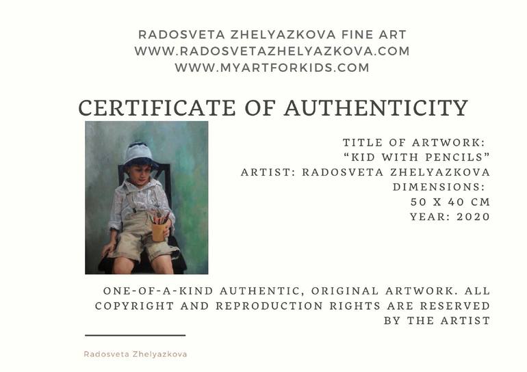 Original Fine Art People Painting by Radosveta Zhelyazkova