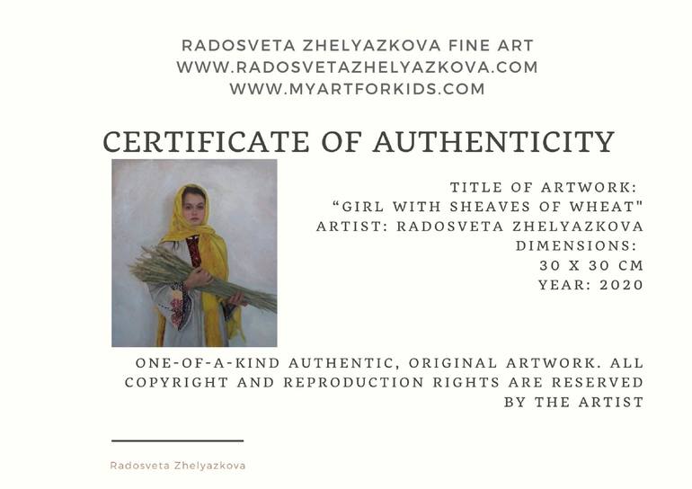 Original Figurative Portrait Painting by Radosveta Zhelyazkova