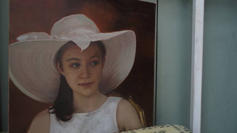 Original Figurative People Painting by Radosveta Zhelyazkova