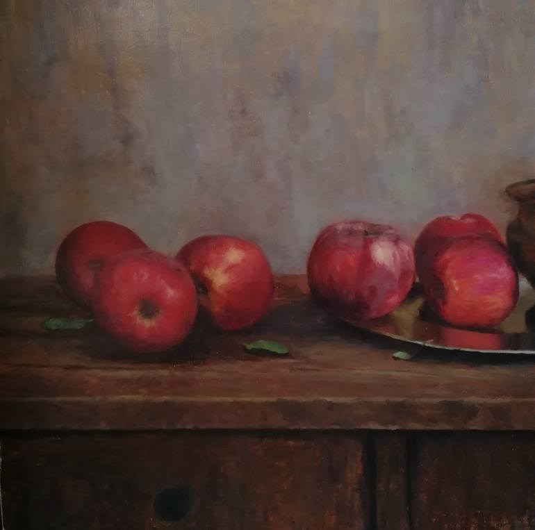 Original Fine Art Still Life Painting by Radosveta Zhelyazkova