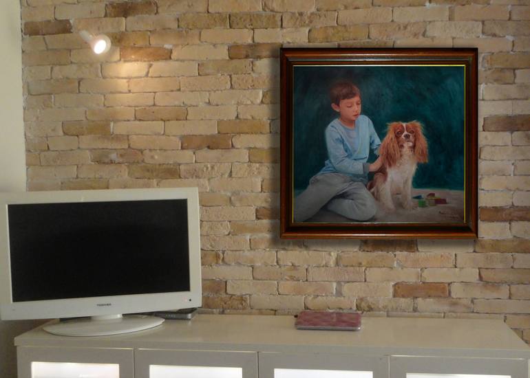 Original Figurative People Painting by Radosveta Zhelyazkova