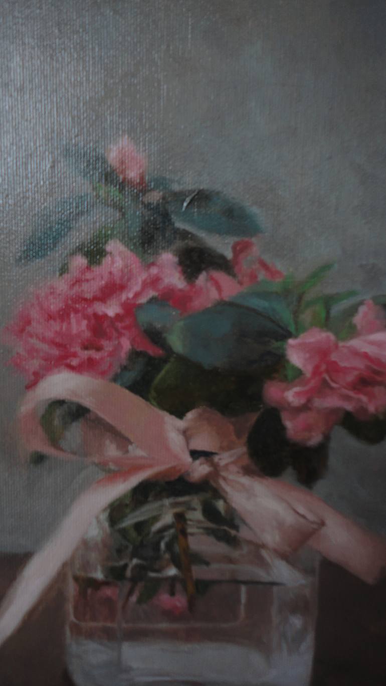 Original Fine Art Floral Painting by Radosveta Zhelyazkova