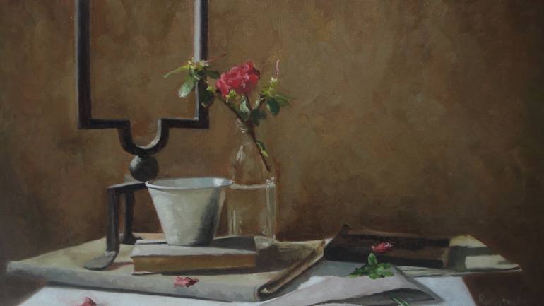 Original Fine Art Still Life Painting by Radosveta Zhelyazkova