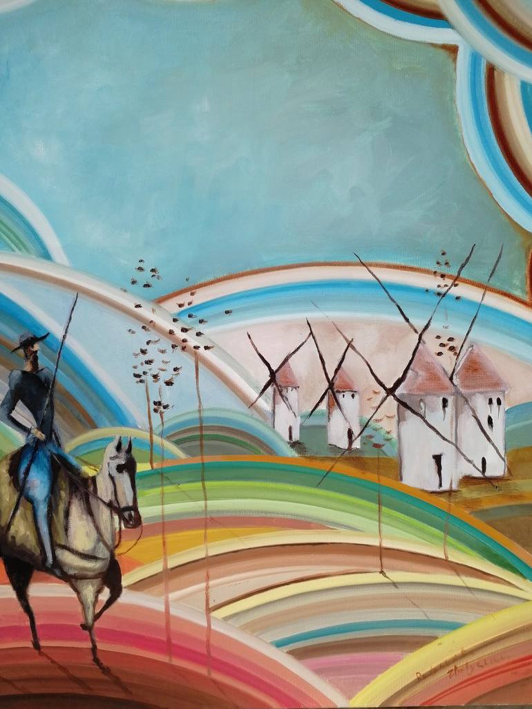 Original Abstract Expressionism Abstract Painting by Radosveta Zhelyazkova