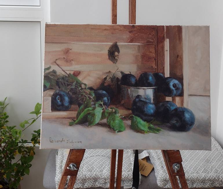 Original Fine Art Still Life Painting by Radosveta Zhelyazkova