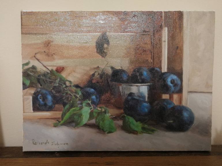 Original Fine Art Still Life Painting by Radosveta Zhelyazkova