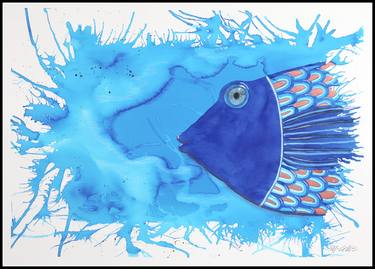 Original Fish Paintings by Mariann Johansen-Ellis