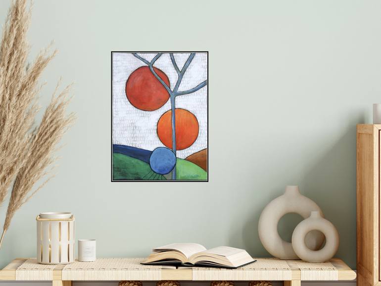 Original Abstract Landscape Painting by Mariann Johansen-Ellis