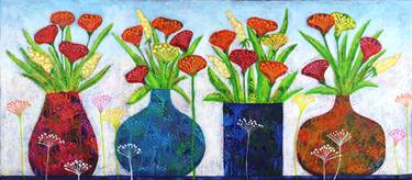 Original Floral Paintings by Mariann Johansen-Ellis