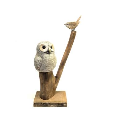 Original Figurative Animal Sculpture by Fionna Bottema