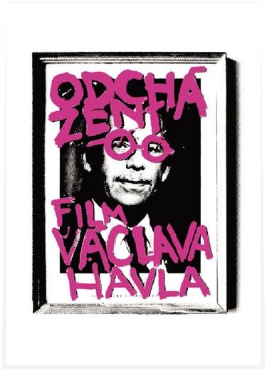 Odcházení (Leaving) Václav Havel Poster - Limited Edition 5 of 15 - NFS thumb