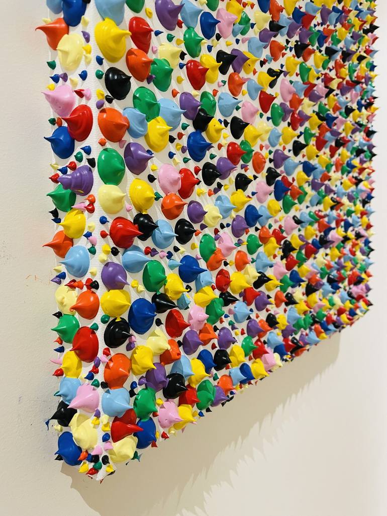 Original Abstract Painting by Junk Wnc