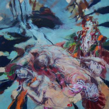 Original Expressionism Classical mythology Paintings by B Clausnitzer