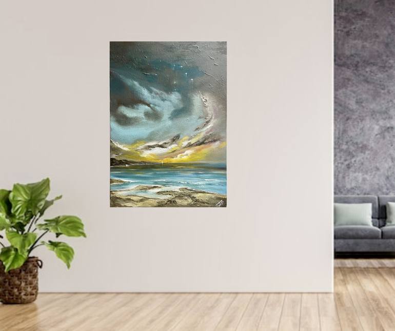 Original Contemporary Seascape Painting by Marja Brown