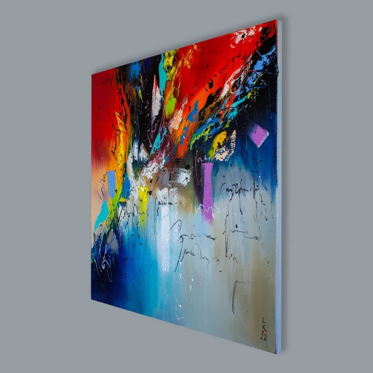 Original Abstract Painting by Liubov Kuptsova