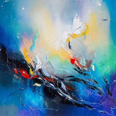 Original Abstract Paintings by Liubov Kuptsova