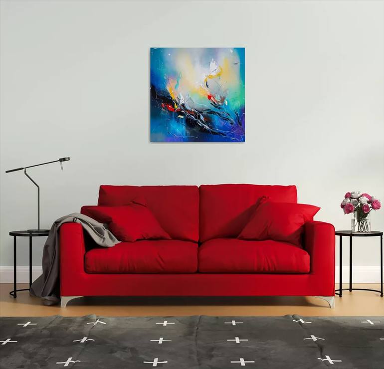 Original Abstract Painting by Liubov Kuptsova