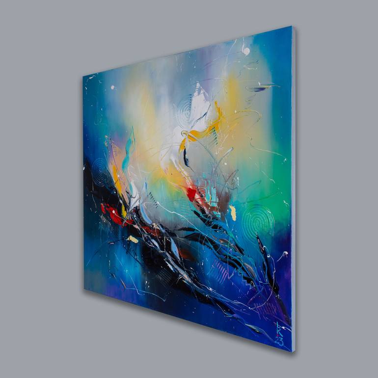 Original Abstract Painting by Liubov Kuptsova