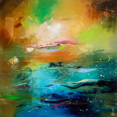 Original Abstract Paintings by Liubov Kuptsova