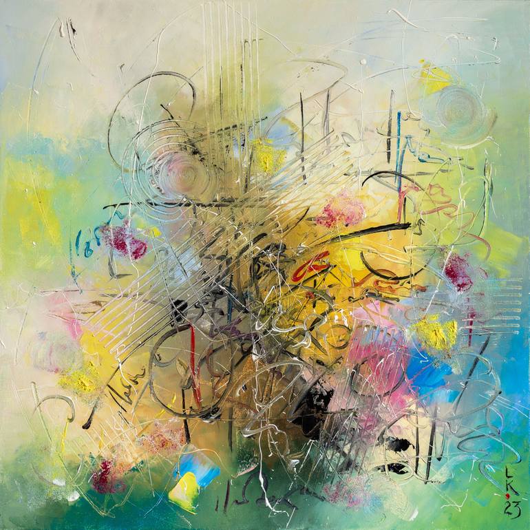 Original Abstract Paintings by Liubov Kuptsova