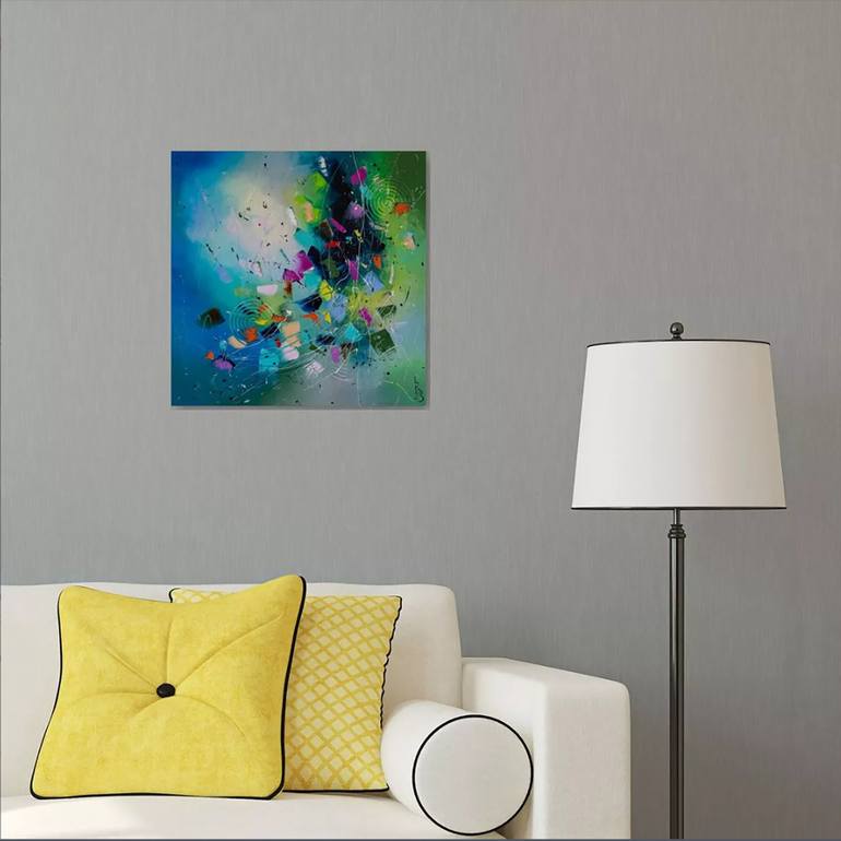 Original Abstract Painting by Liubov Kuptsova