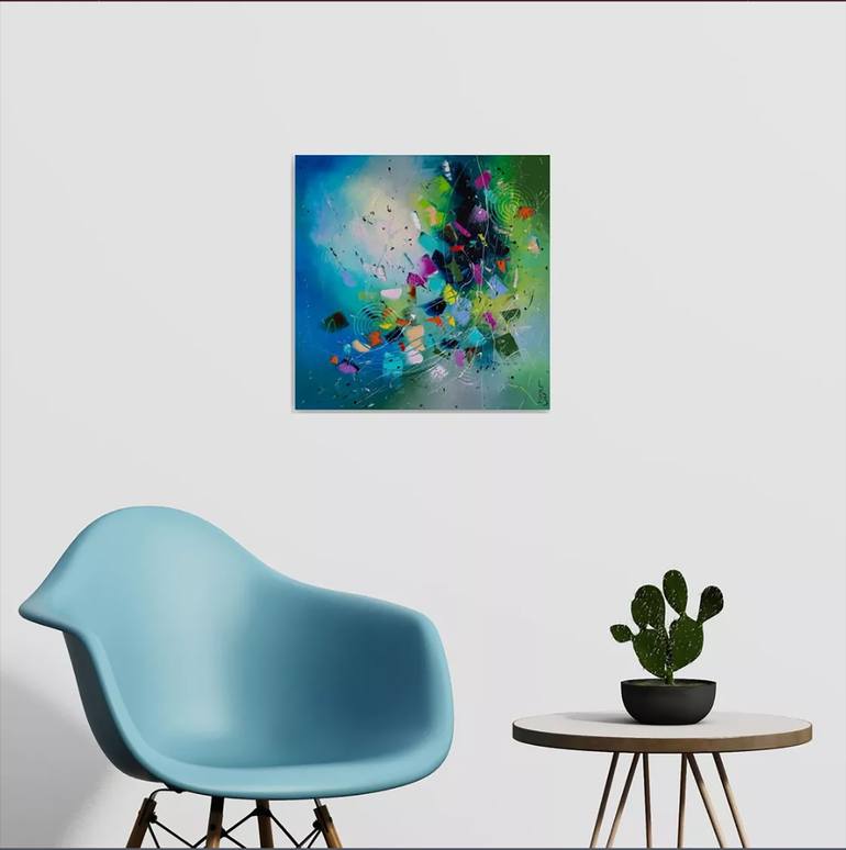 Original Abstract Painting by Liubov Kuptsova