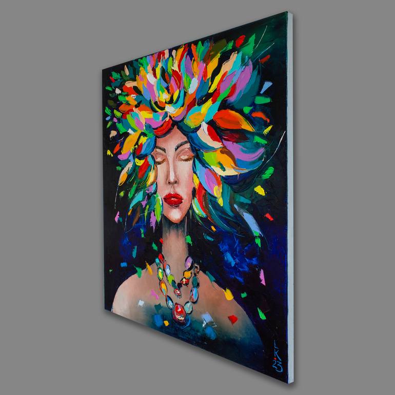 Original Figurative People Painting by Liubov Kuptsova