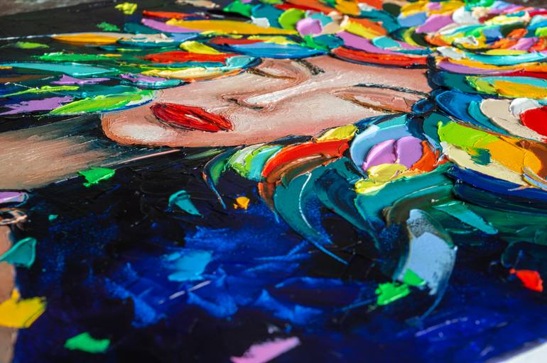 Original Figurative People Painting by Liubov Kuptsova