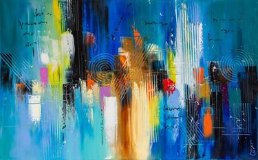 Original Abstract Paintings by Liubov Kuptsova