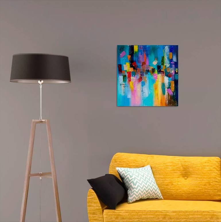 Original Abstract Painting by Liubov Kuptsova