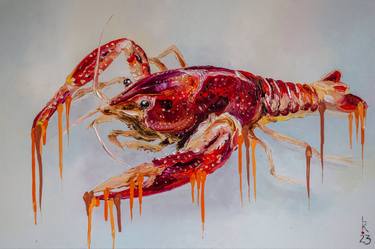 Print of Figurative Animal Paintings by Liubov Kuptsova