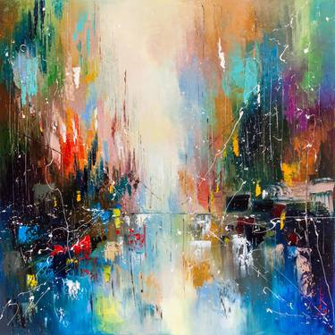 Original Cities Paintings by Liubov Kuptsova