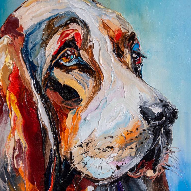 Original Figurative Animal Painting by Liubov Kuptsova