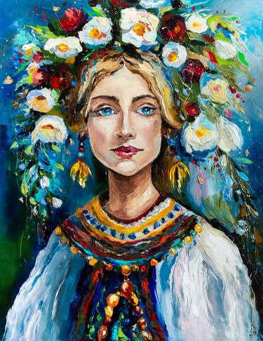 Original Women Paintings by Liubov Kuptsova