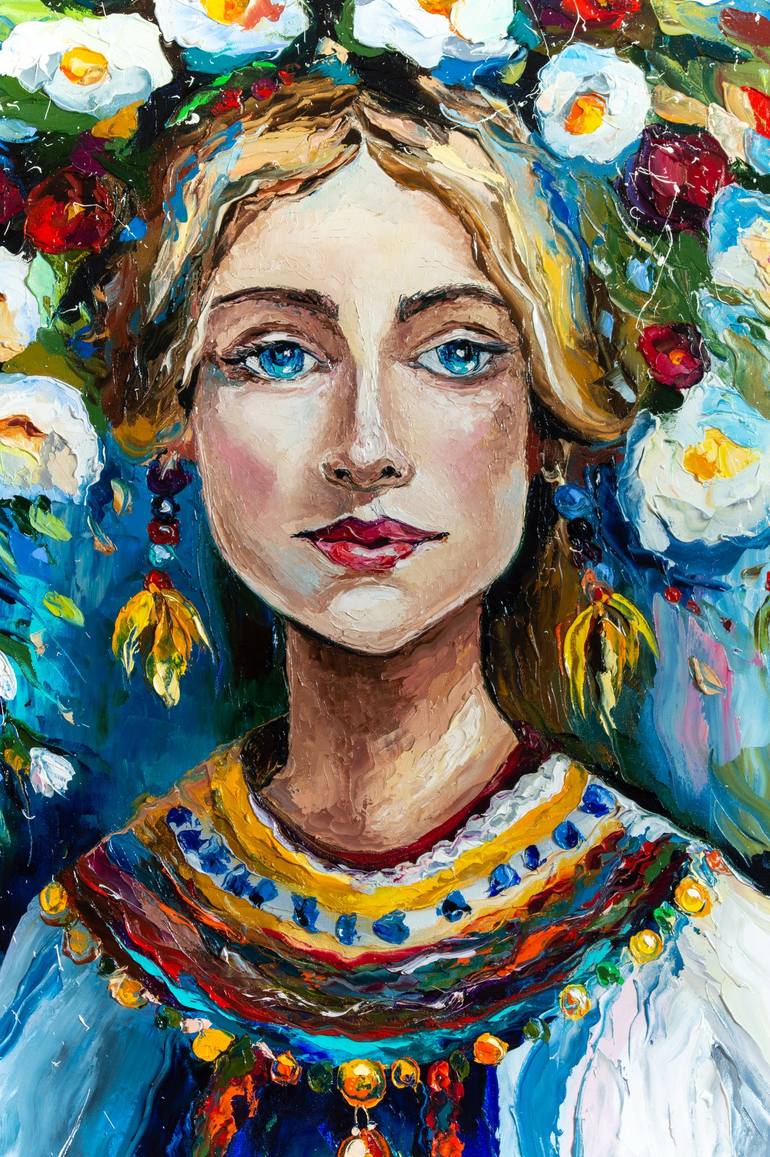 Original Women Painting by Liubov Kuptsova
