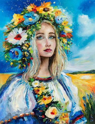 Original Women Paintings by Liubov Kuptsova