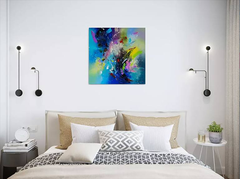 Original Abstract Painting by Liubov Kuptsova