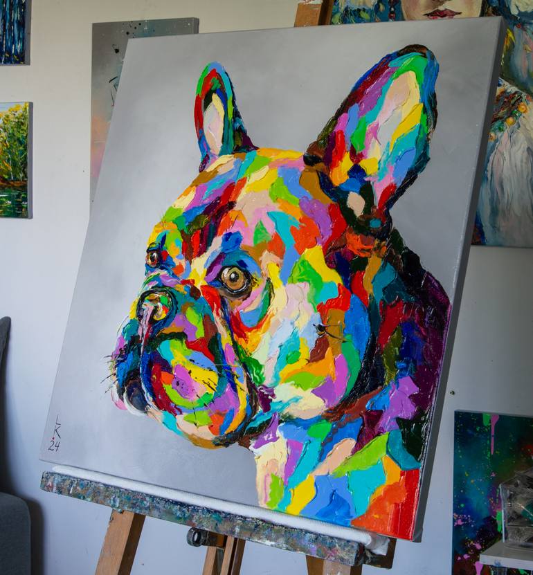 Original Figurative Animal Painting by Liubov Kuptsova