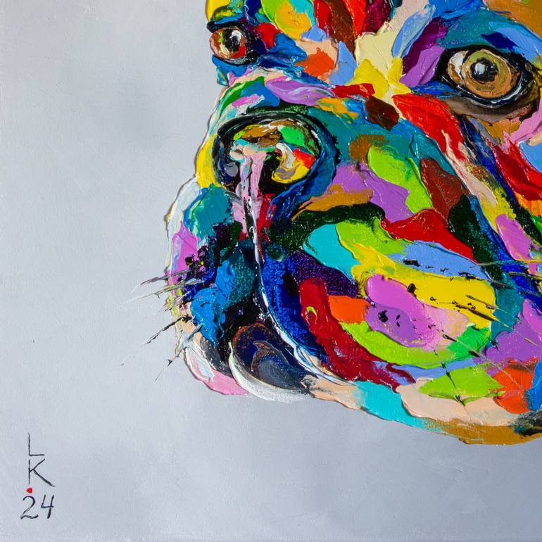 Original Figurative Animal Painting by Liubov Kuptsova