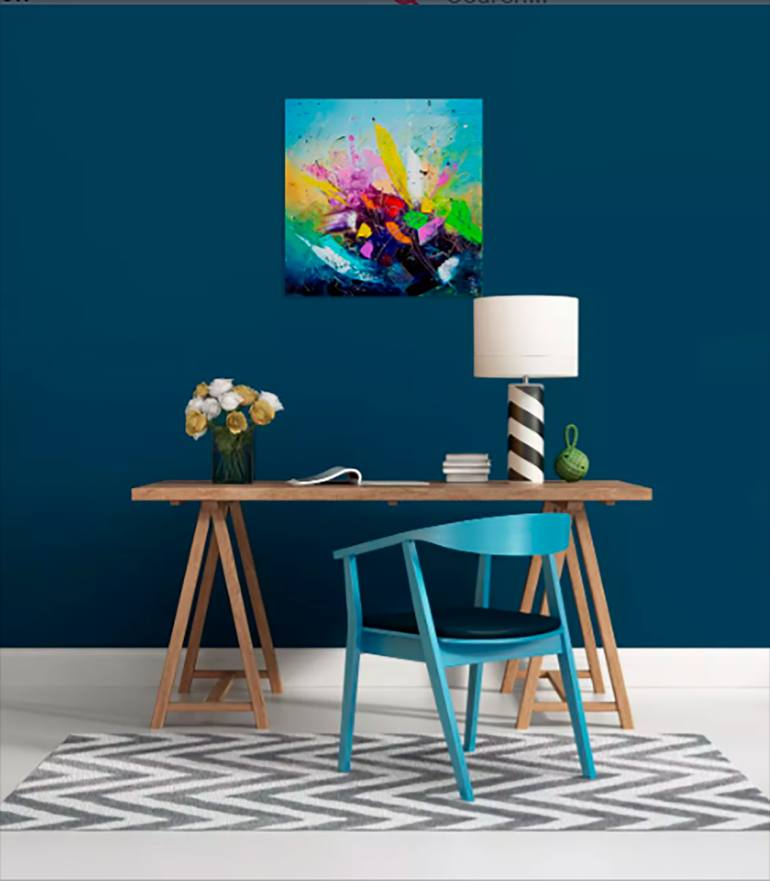 Original Abstract Painting by Liubov Kuptsova
