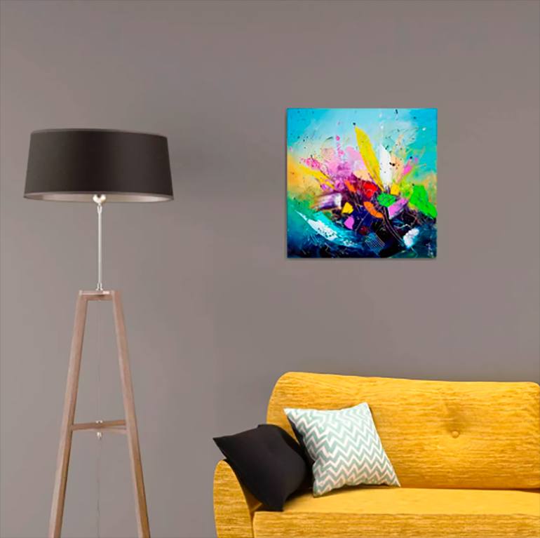 Original Abstract Painting by Liubov Kuptsova
