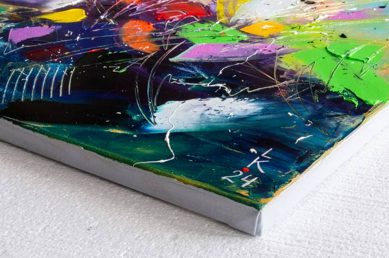 Original Abstract Painting by Liubov Kuptsova