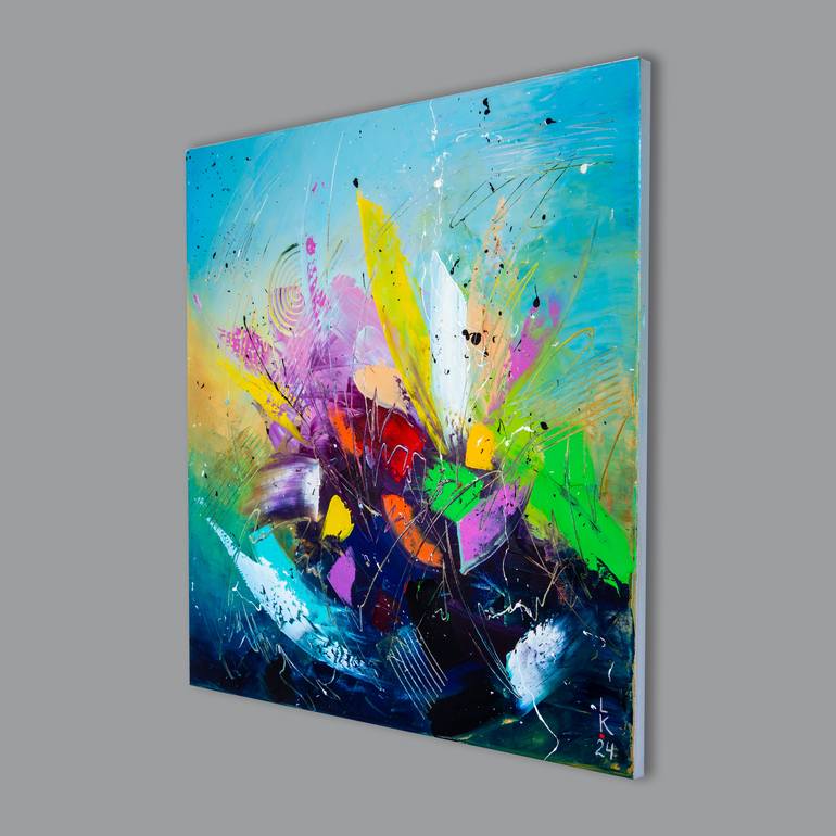Original Abstract Painting by Liubov Kuptsova
