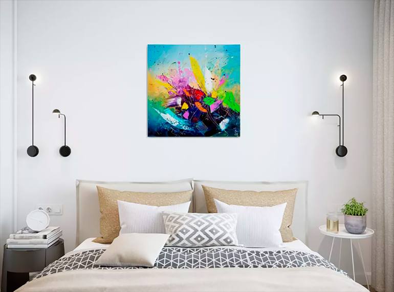 Original Abstract Painting by Liubov Kuptsova